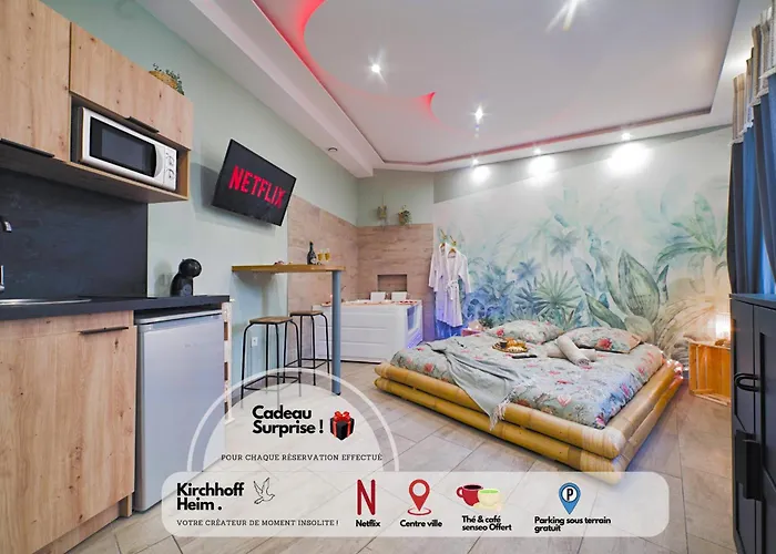 Tropicoon Room Jacuzzi Centre Ville Parking Free